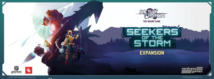 Misc. Boardgames Précommande: Risk of Rain: The Board Game: Ext. Seekers of the Storm (EN)