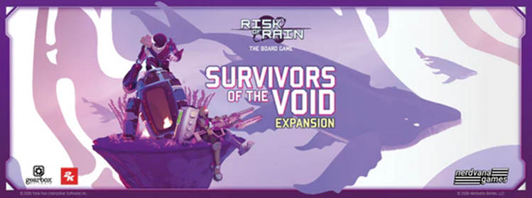 Misc. Boardgames Précommande: Risk of Rain: The Board Game: Ext. Survivors of the Void (EN)