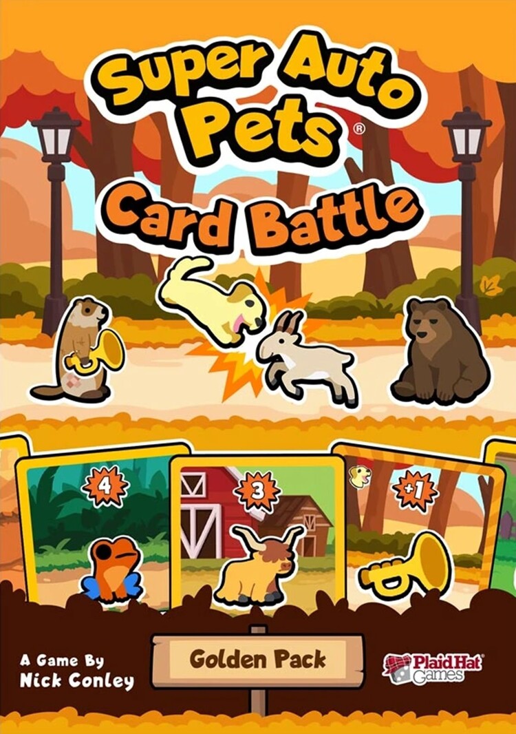 Plaid Hat Games Super Auto Pets Card Battle: Golden Pack (EN)