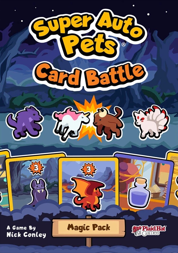 Plaid Hat Games Super Auto Pets Card Battle: Magic Pack (EN)