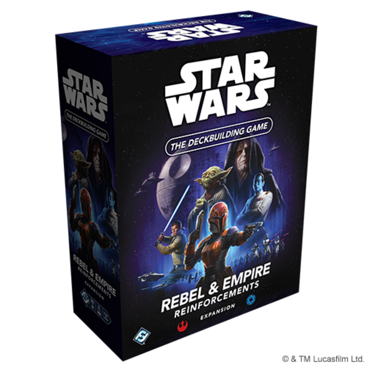 Fantasy Flight Games Précommande: Star Wars: The Deckbuilding Game: Rebel & Empire Reinforcements (FR)