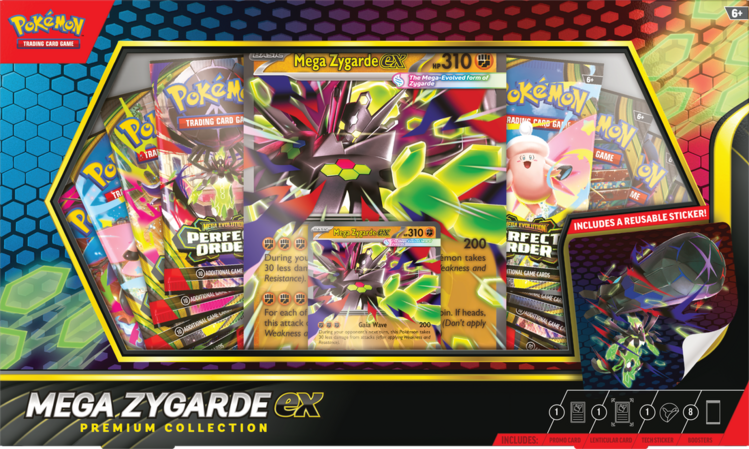Pokemon Pokemon: Mega Zygarde Ex: Premium Collection (EN) Disponible en magasin seulement