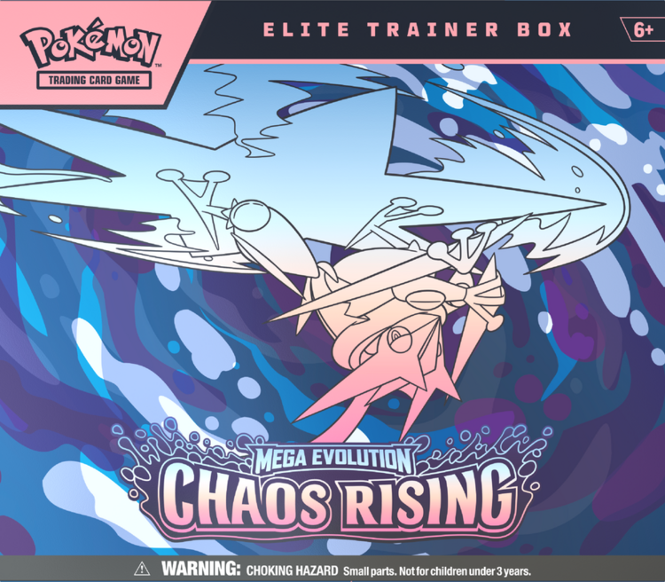 Pokemon Pokemon: ME04 Chaos Rising: Elite Trainer (EN) Disponible en magasin seulement