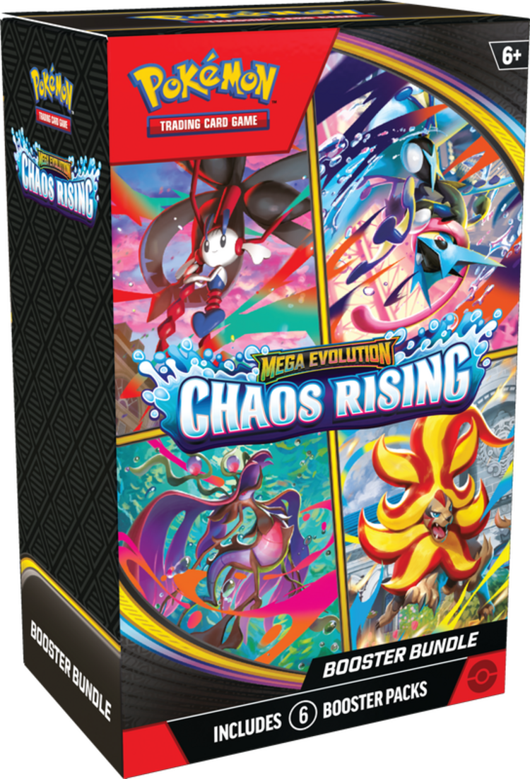 Pokemon Pokemon: ME04 Chaos Rising: Booster Bundle (EN) Disponible en magasin seulement