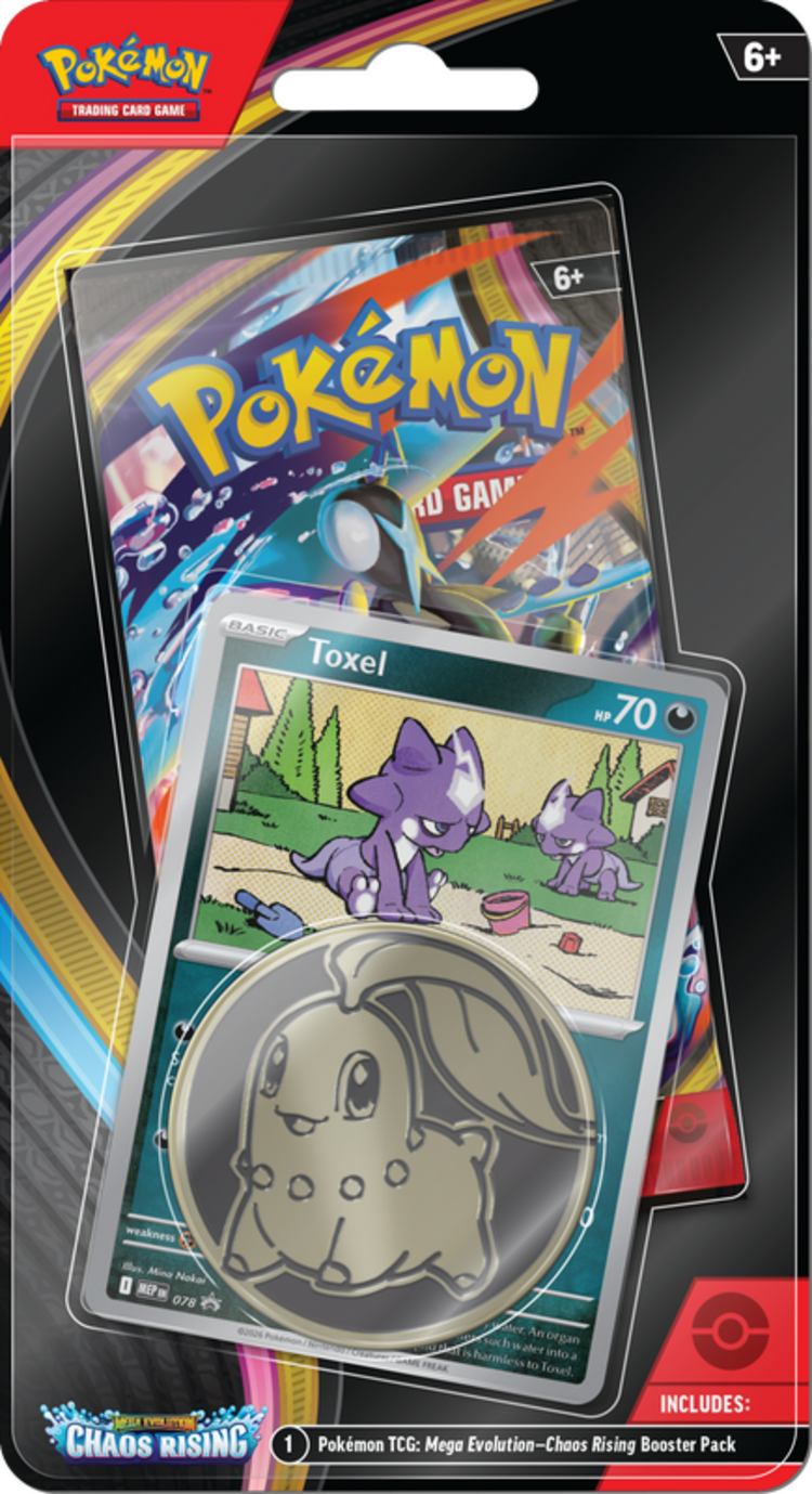 Pokemon Pokemon: ME04 Chaos Rising: Checklane Blister (EN) Disponible en magasin seulement