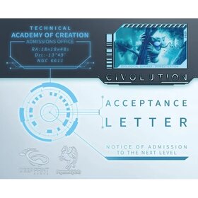 Pegasus Spiele Précommande: Civolution: Ext. Acceptance Letter (EN)