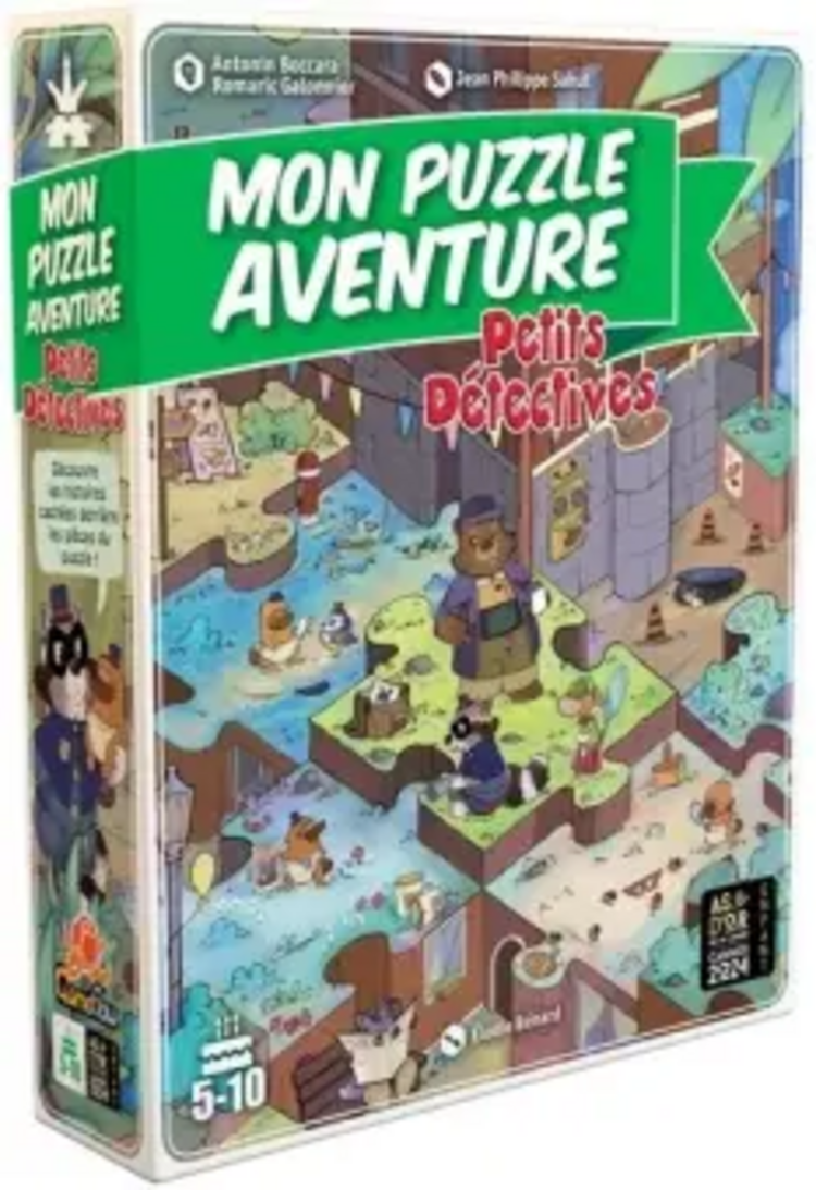 Game Flow Précommande: Mon Puzzle Aventure: Petits Détectives (FR)