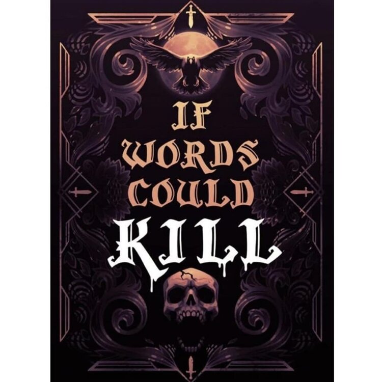 Tee Turtle Précommande: If Words Could Kill (EN)