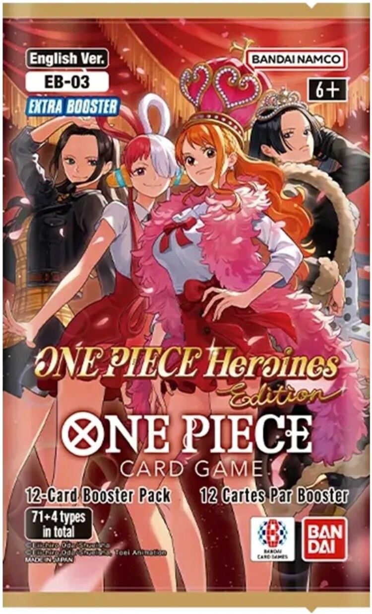 Bandai One Piece CG EB-03: Extra Booster (EN) Disponible en magasin seulement