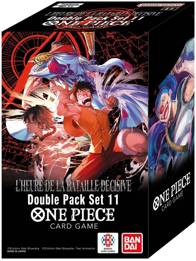 Bandai One Piece CG DP11: Double Pack Set Vol 11 (EN) Disponible en magasin seulement