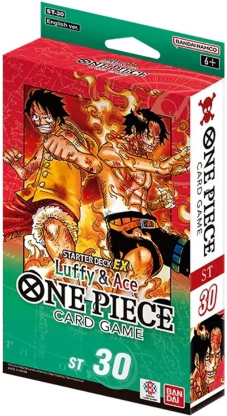 Bandai One Piece CG ST30: Luffy & Ace: Starter Display (EN) Disponible en magasin seulement