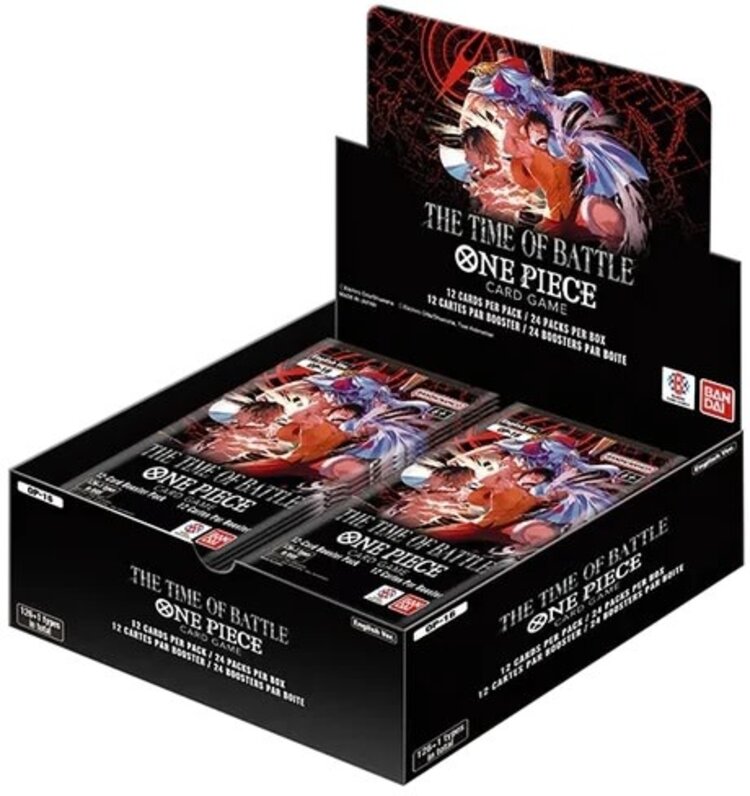 Bandai One Piece CG OP-16: The Time Of Battle: Booster (EN) Disponible en magasin seulement
