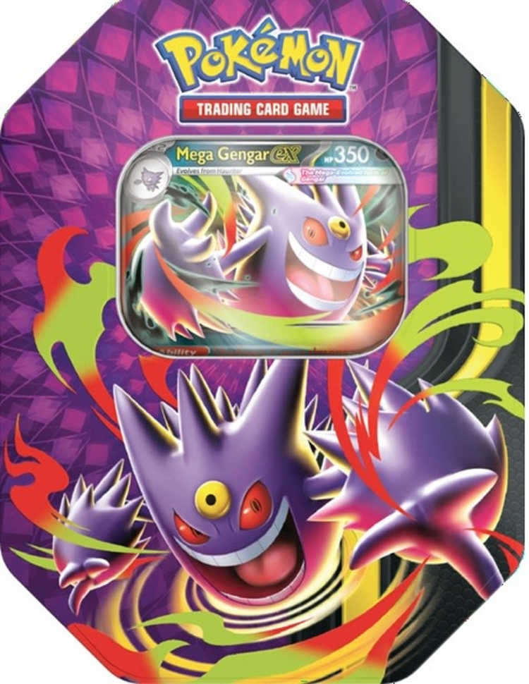Pokemon Pokemon: Mega Moonlit Tin (EN) Disponible en magasin seulement
