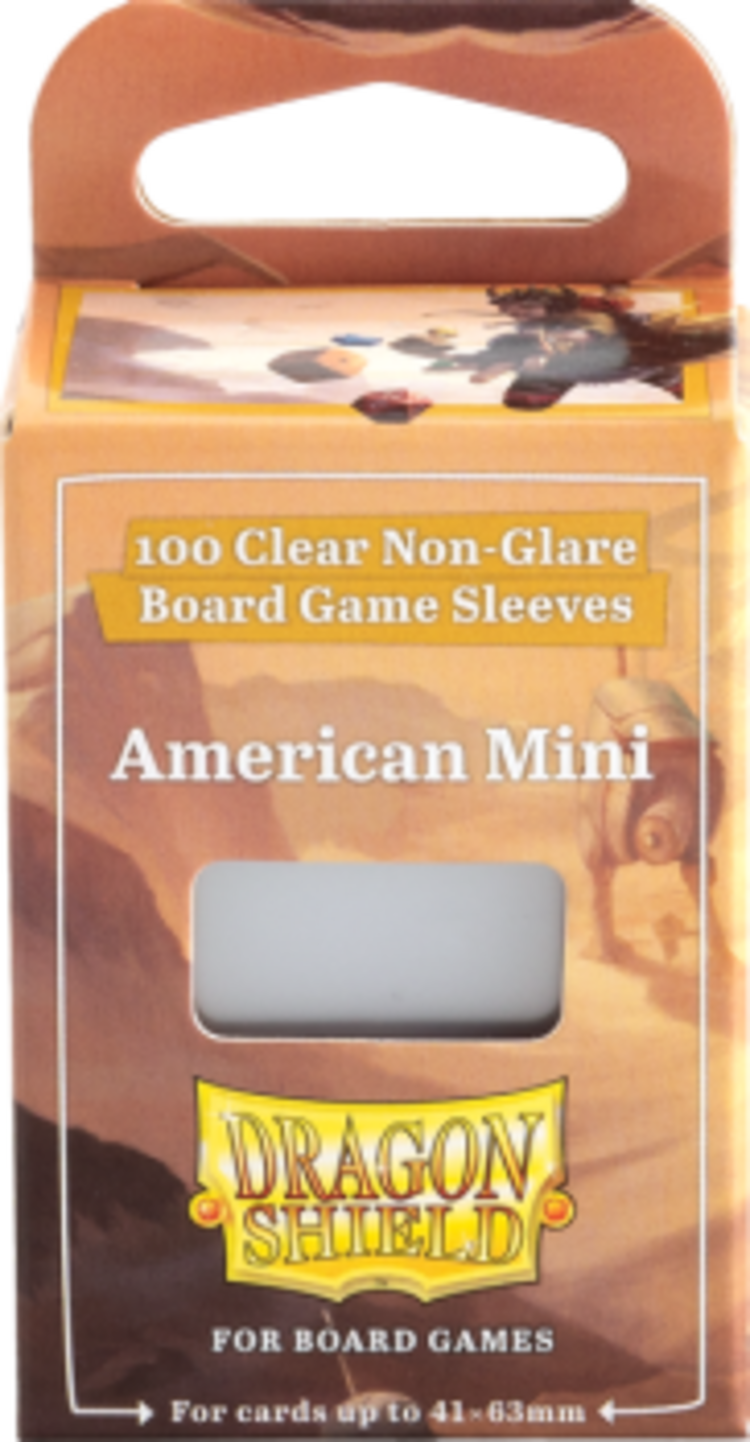 Arcane Tinmen Précommande: AT-60201 Dragon Shield «American Mini» / 100ct Board Game Sleeves