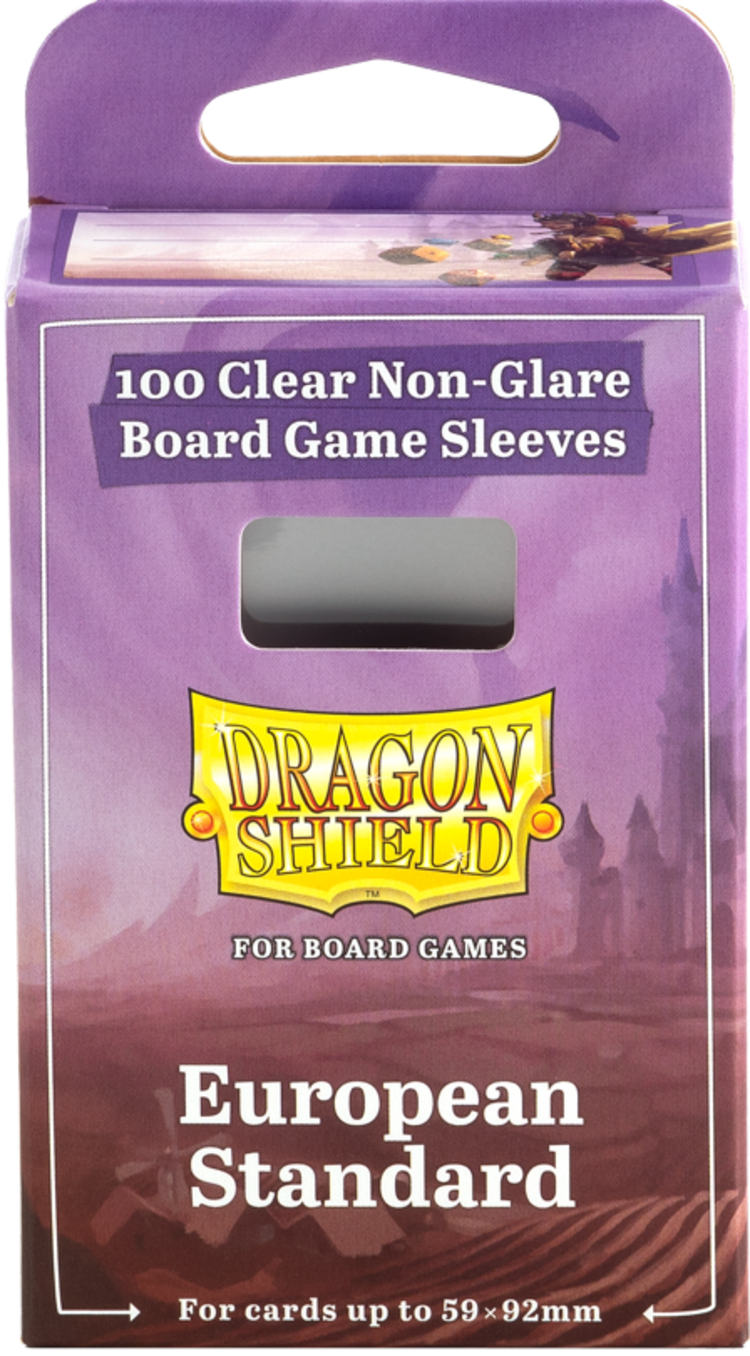 Arcane Tinmen Précommande: AT-60204 Dragon Shield «European Standard» 100ct Board Game Sleeves