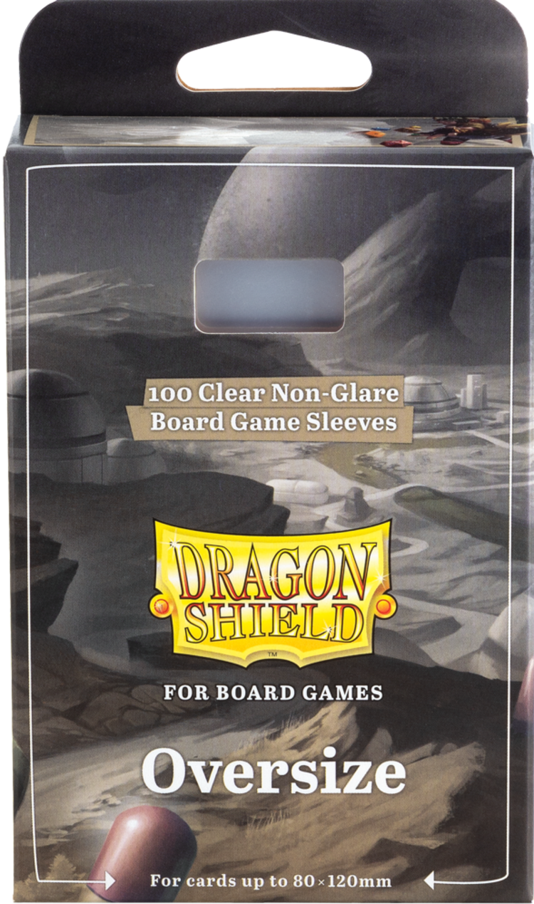 Arcane Tinmen Précommande:  AT-60209 Dragon Shield «Oversize» / 100ct Board Game Sleeves