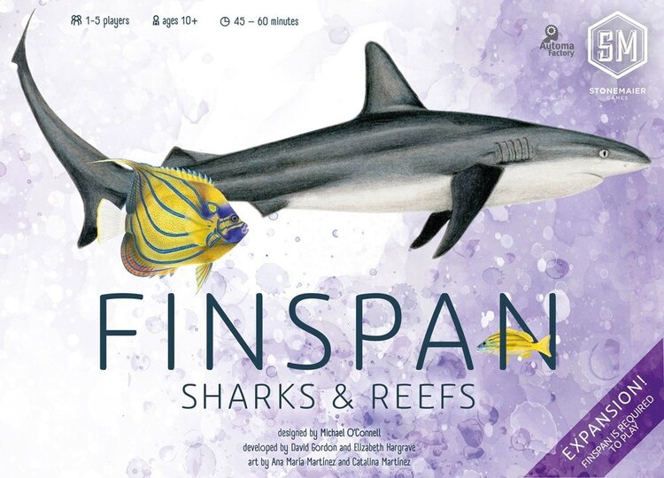 Stonemaier Games Finspan: Ext. Sharks & Reefs (EN)