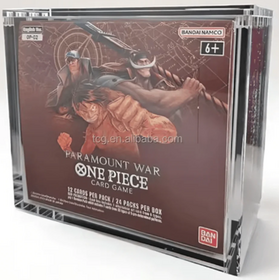 Bandai One Piece: Acrylic Case Display: For Larger Booster Box (OP-02)  (ML)