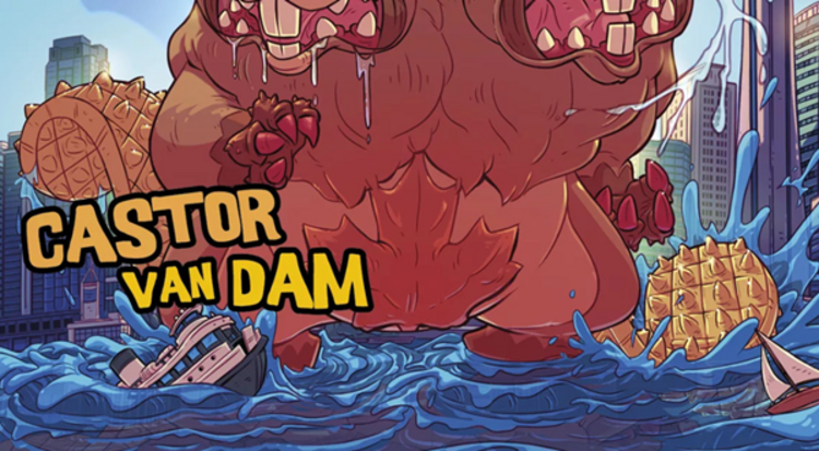 Iello Précommande: King Of Tokyo: Monstre Castor Van Dam (ML)
