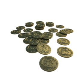 Archona Games Précommande: The Great Harbor: Ext. Metal Coins Set (EN)