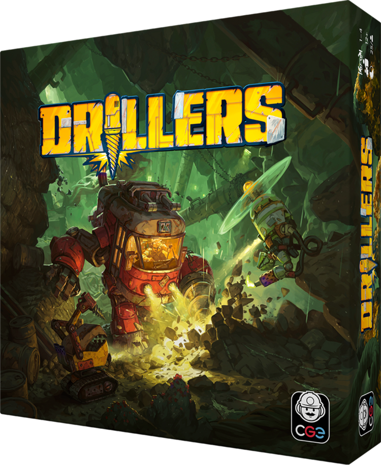 Czech Games Edition Précommande: Drillers (EN)