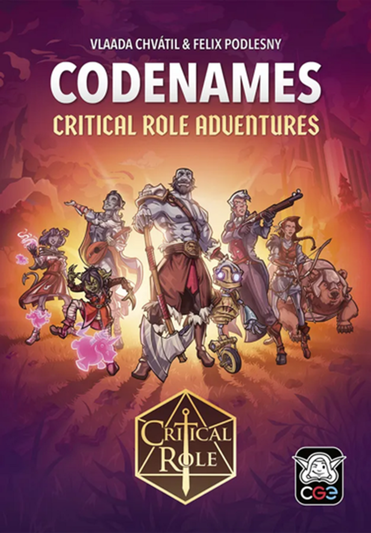Czech Games Edition Précommande: Codenames: Critical Role Adventures (EN)