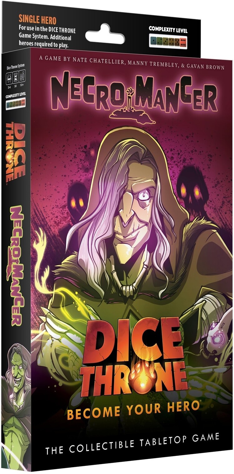 Dice Throne inc Précommande: Dice Throne Hero Pack: Necromancer (EN)