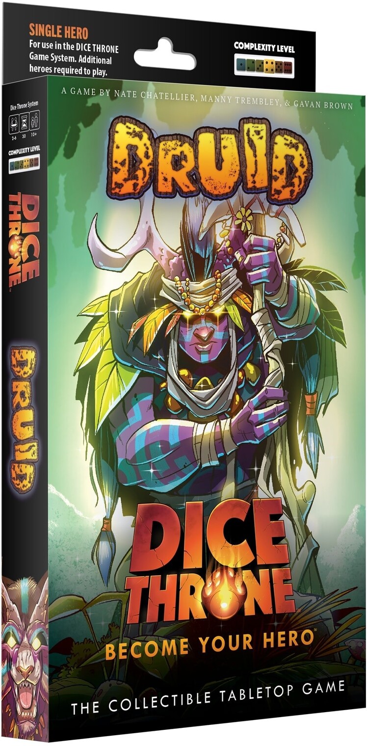 Dice Throne inc Précommande: Dice Throne Hero Pack: Druid (EN)