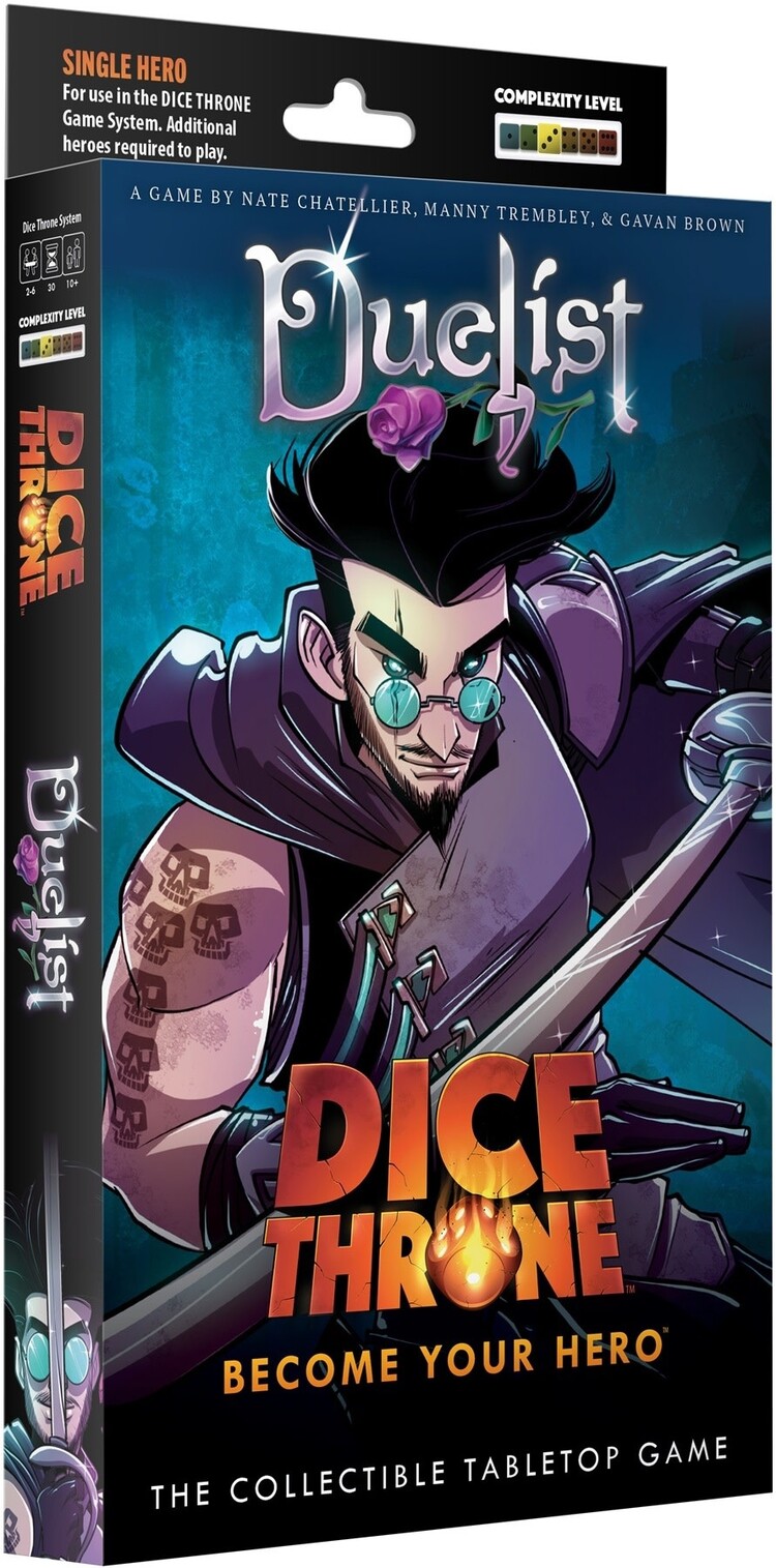Dice Throne inc Précommande: Dice Throne Hero Pack: Duelist (EN)