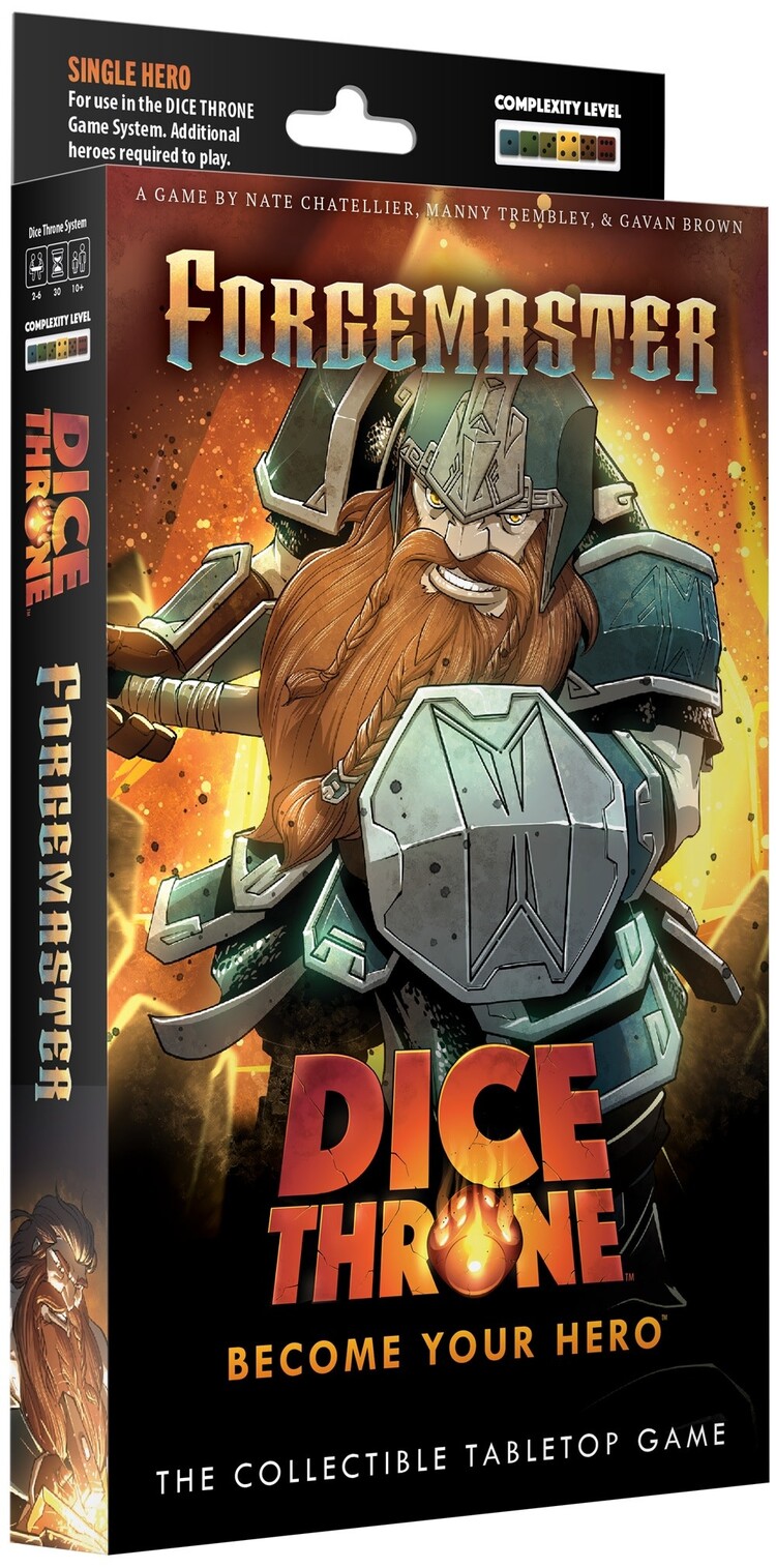 Dice Throne inc Précommande: Dice Throne Hero Pack: Forgemaster (EN)