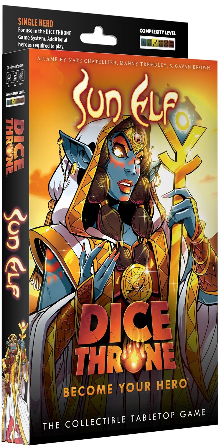 Dice Throne inc Précommande: Dice Throne Hero Pack: Sun Elf (EN)