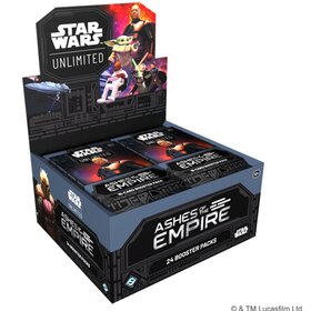 Fantasy Flight Games Précommande: Star Wars Unlimited: Ashes of the Empire: Booster Display (EN)