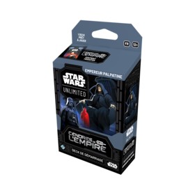 Fantasy Flight Games Précommande: Star Wars Unlimited: Cendres de l'Empire: Spotlight Deck: Emperor Palpatine (FR)