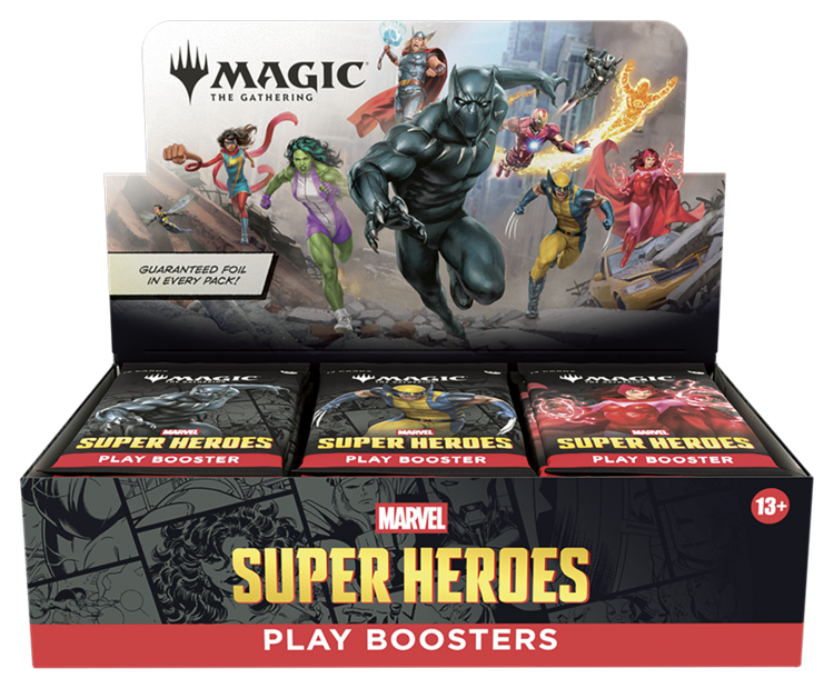 Magic Magic: Marvel Super Heroes: Booster: Boite complète (EN) Disponible en magasin seulement