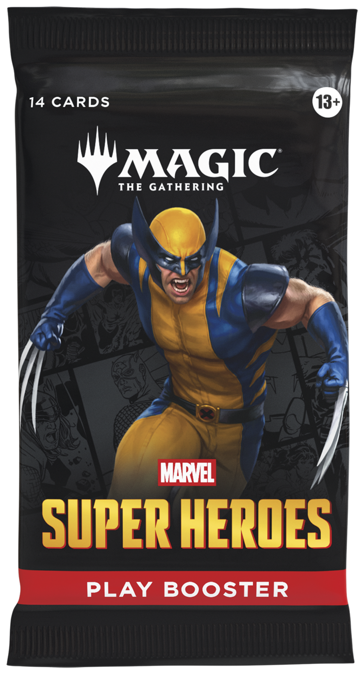 Magic Magic: Marvel Super Heroes: Play Booster (EN) Disponible en magasin seulement