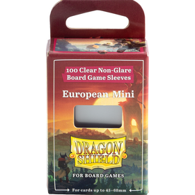 Arcane Tinmen Précommande: AT-60202 Dragon Shield «European Mini» 45x68mm Clear/Non-Glare / 100ct