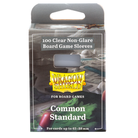 Arcane Tinmen Précommande: AT-60205 Dragon Shield «Common Standard» 63x88mm Clear/Non-Glare / 100ct