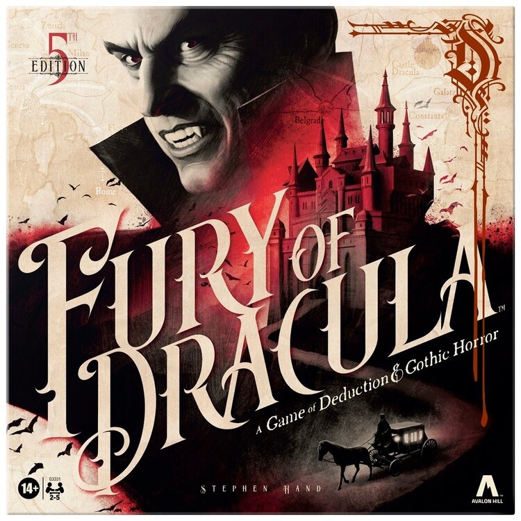 Avalon Hill Précommande: Fury of Dracula (EN)