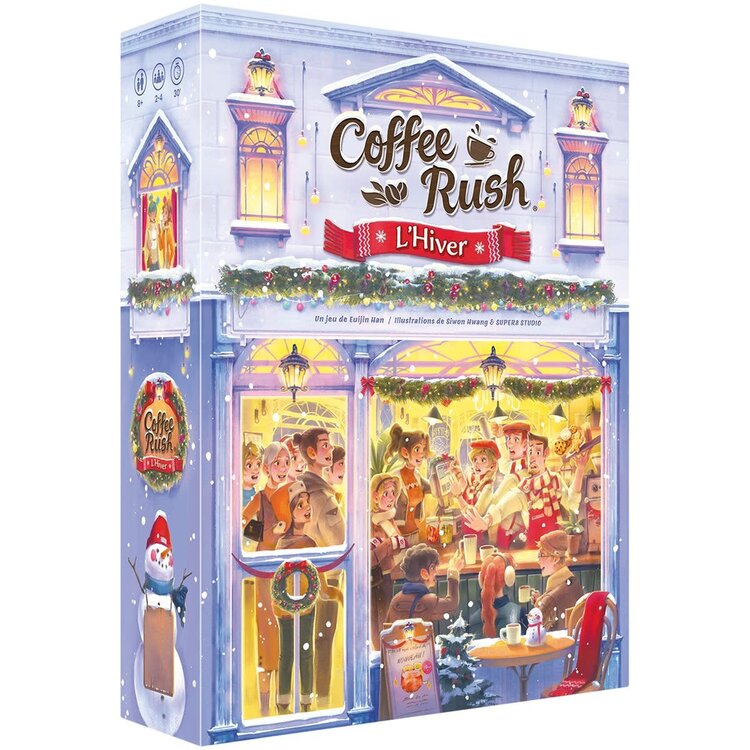 Korea Board Games Précommande: Coffee Rush: L'Hiver (FR)