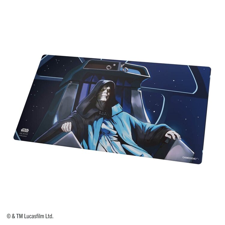 Gamegenic Star Wars: Unlimited: Game Mat: Luke Skywalker & Palpatine: DoubleSide (ML) Disponible en magasin seulement