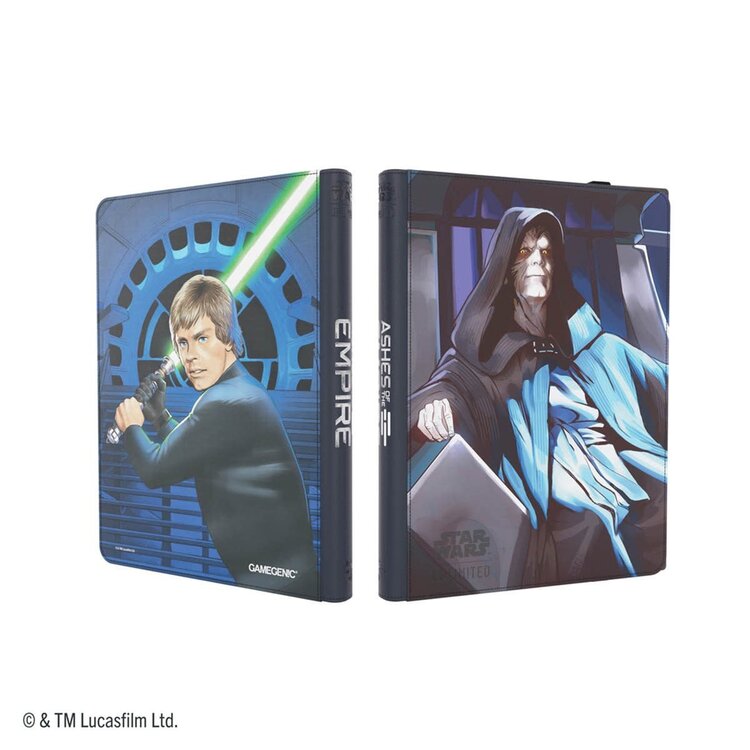 Gamegenic Star Wars: Unlimited: 18 Pocket Album: Luke Skywalker & Palpatine (ML)