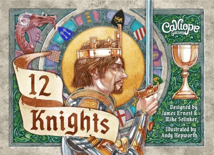 Calliope Games Précommande: 12 Knights (EN)