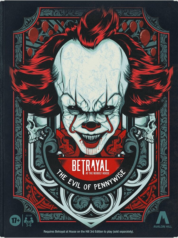 Avalon Hill Précommande: Betrayal at the Neibolt House: The Evil of Pennywise (EN)
