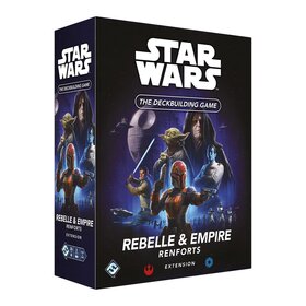 Fantasy Flight Games Star Wars: The Deckbuilding Game: Ext. Rebelle & Empire Renforts (FR)