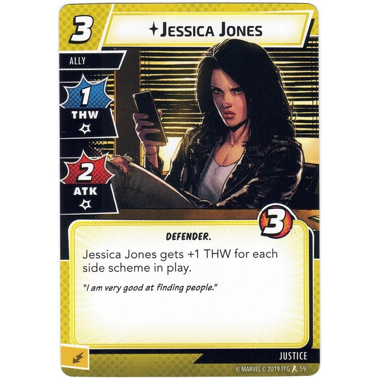 Fantasy Flight Games Marvel Champions LCG: Ext. Jessica Jones: Hero Pack (EN)