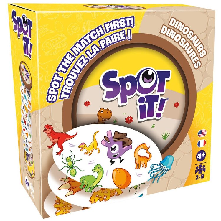 ZYGOMATIC Spot It!: Dinosaurs (ML)
