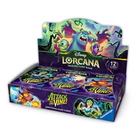 Ravensburger Disney Lorcana: Set 13: Attack Of The Vine: Booster: Boite Complète (EN) Disponible en magasin seulement
