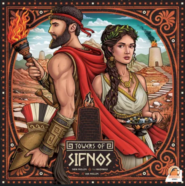 Renegade Game Studios Précommande: Towers of Sifnos (EN)