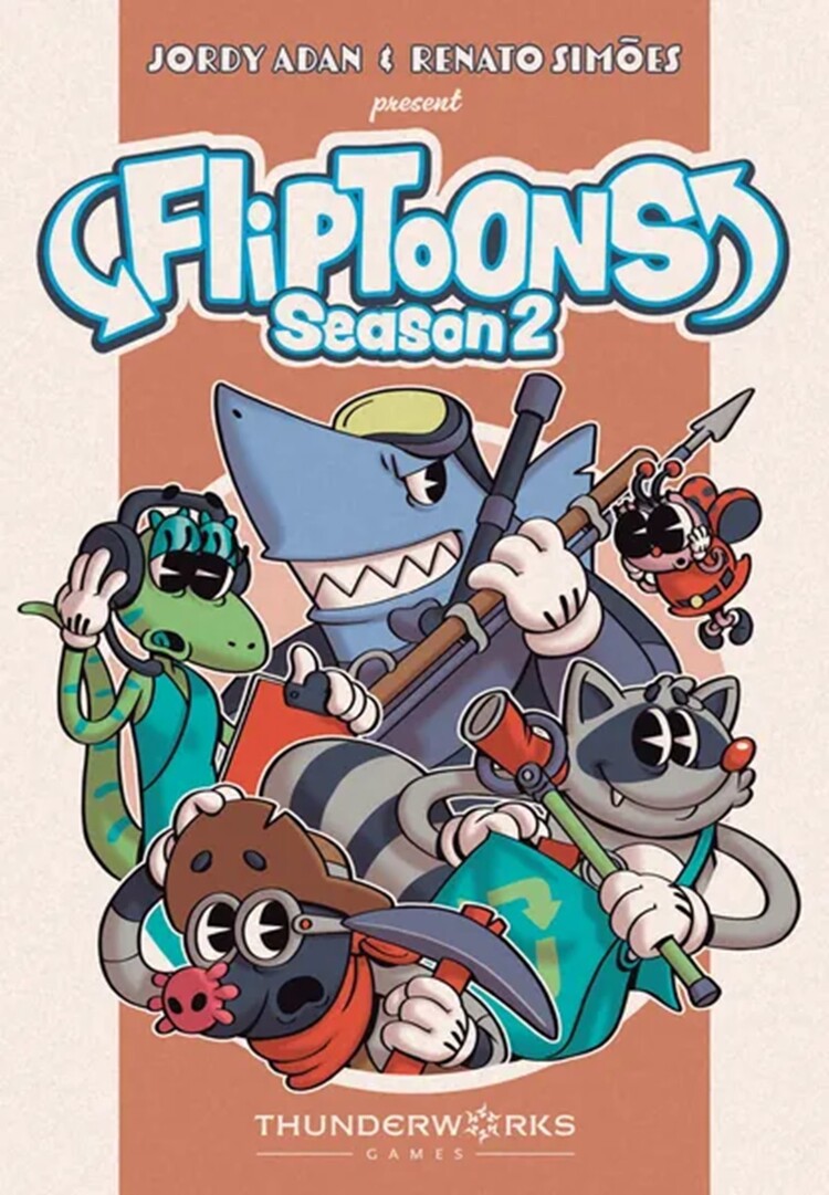Thunderworks Games Fliptoons: Saison 2 (EN)