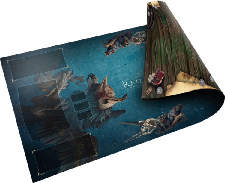 Misc. Boardgames Précommande: Requiem: Downfall of Magic: ext. Double-Sided Playmat (ML)